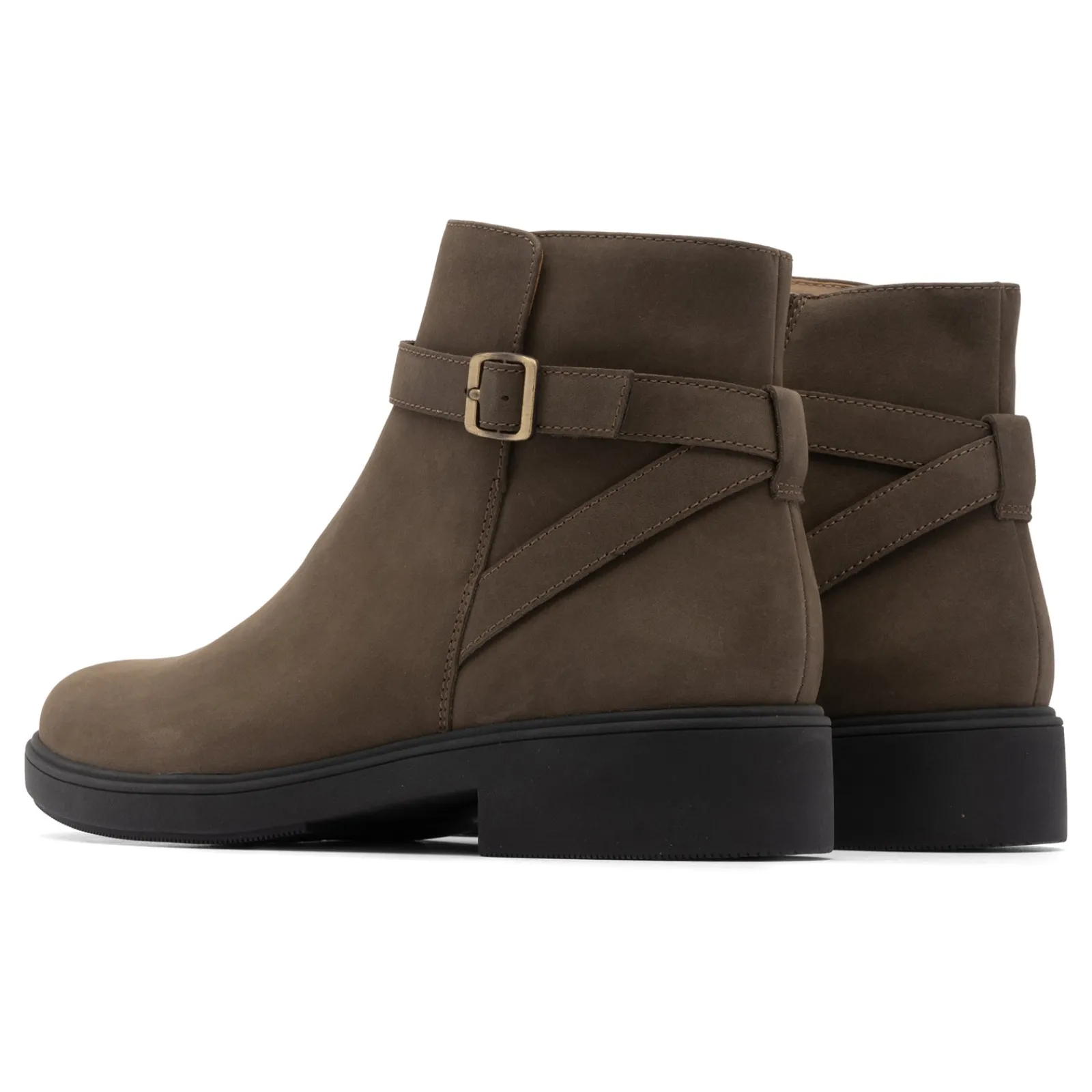 Fashion Compass Buckle Women Boots