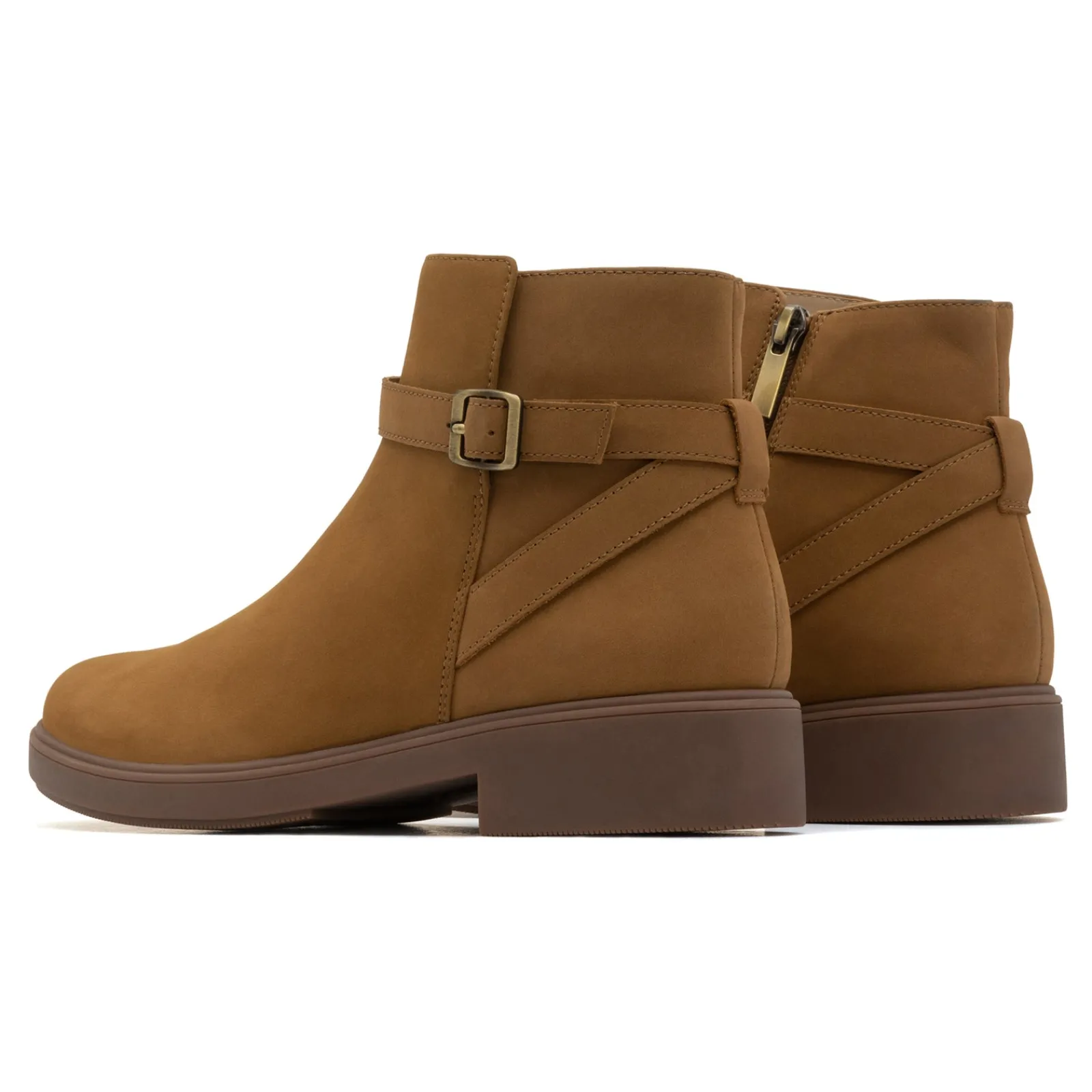 Clearance Compass Buckle Metatarsal Women Boots