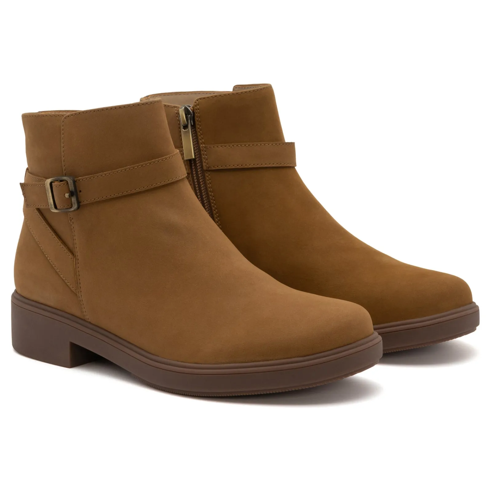 Clearance Compass Buckle Metatarsal Women Boots
