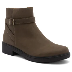 Outlet Compass Buckle Metatarsal Women Boots