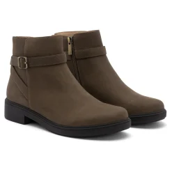 Outlet Compass Buckle Metatarsal Women Boots
