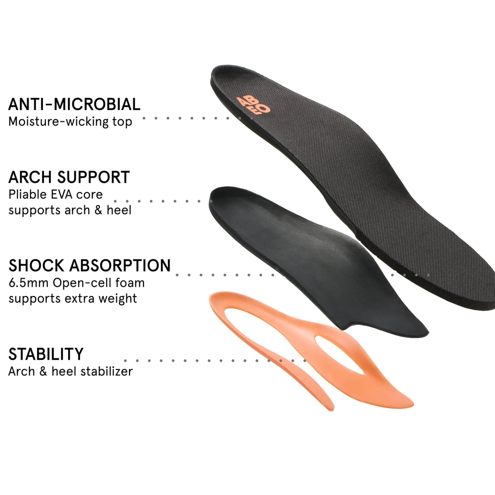 Hot Total Support Orthotic Mens Neutral Sports|Men's Accessories