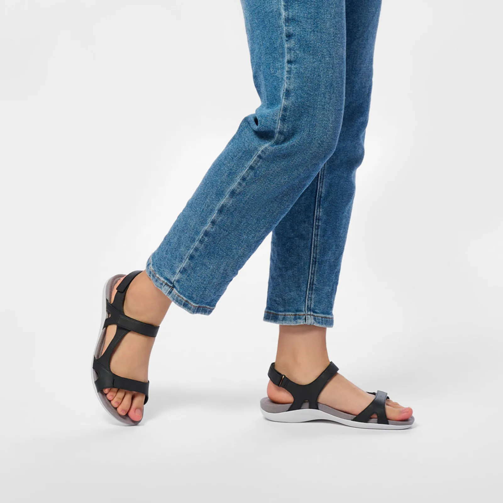 New Oasis Sport Sandal Metatarsal Women Adjustable Strap|Walking Shoes
