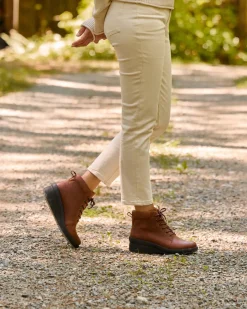 Outlet Passage Lace Up Metatarsal Women Boots