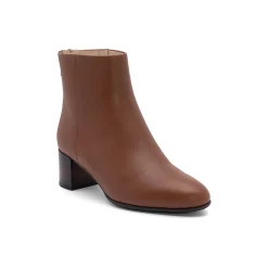 Outlet Plaza Back Zip Women Boots