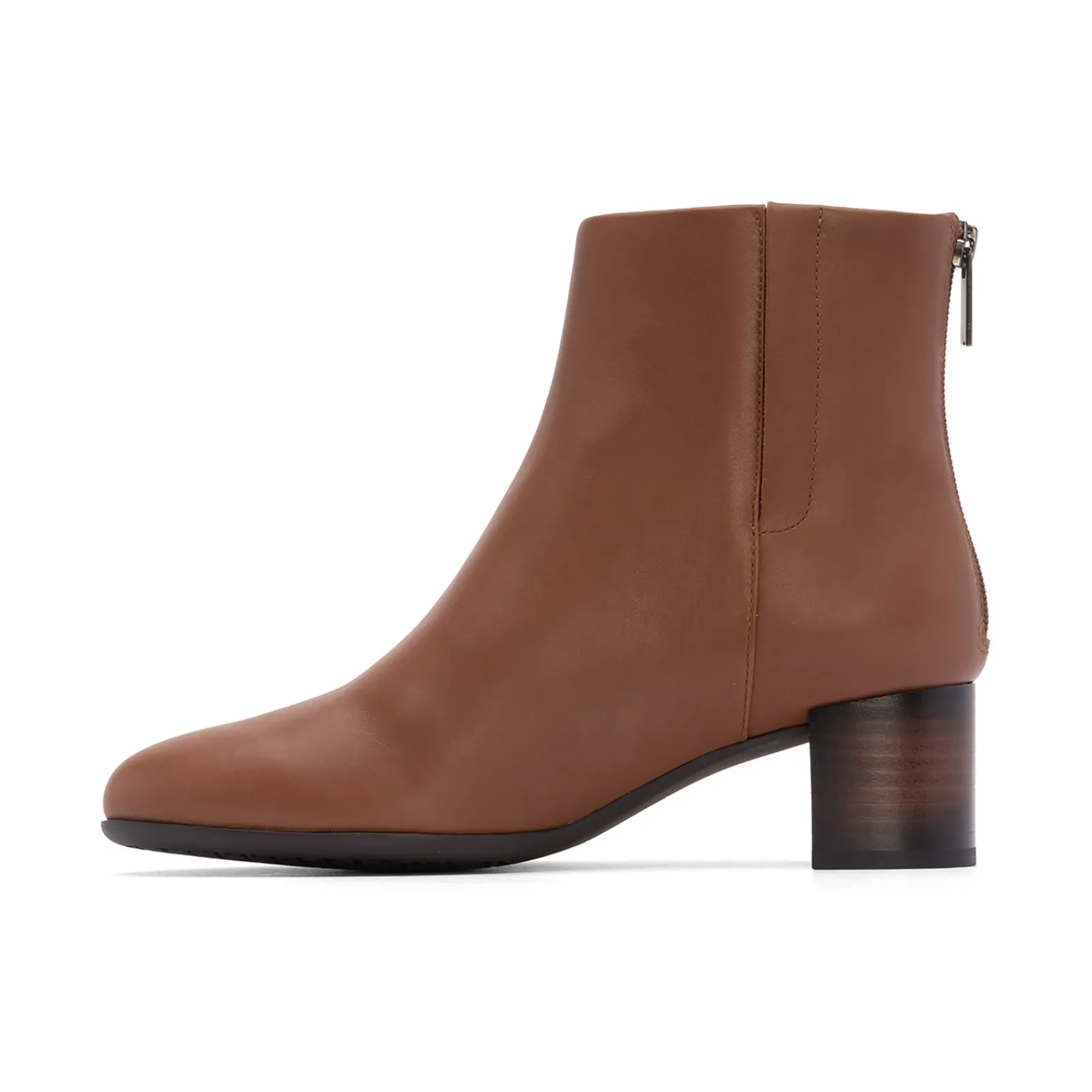 Outlet Plaza Back Zip Women Boots