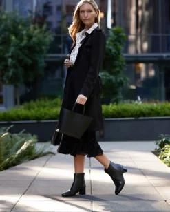 Outlet Plaza Back Zip Metatarsal Women Boots