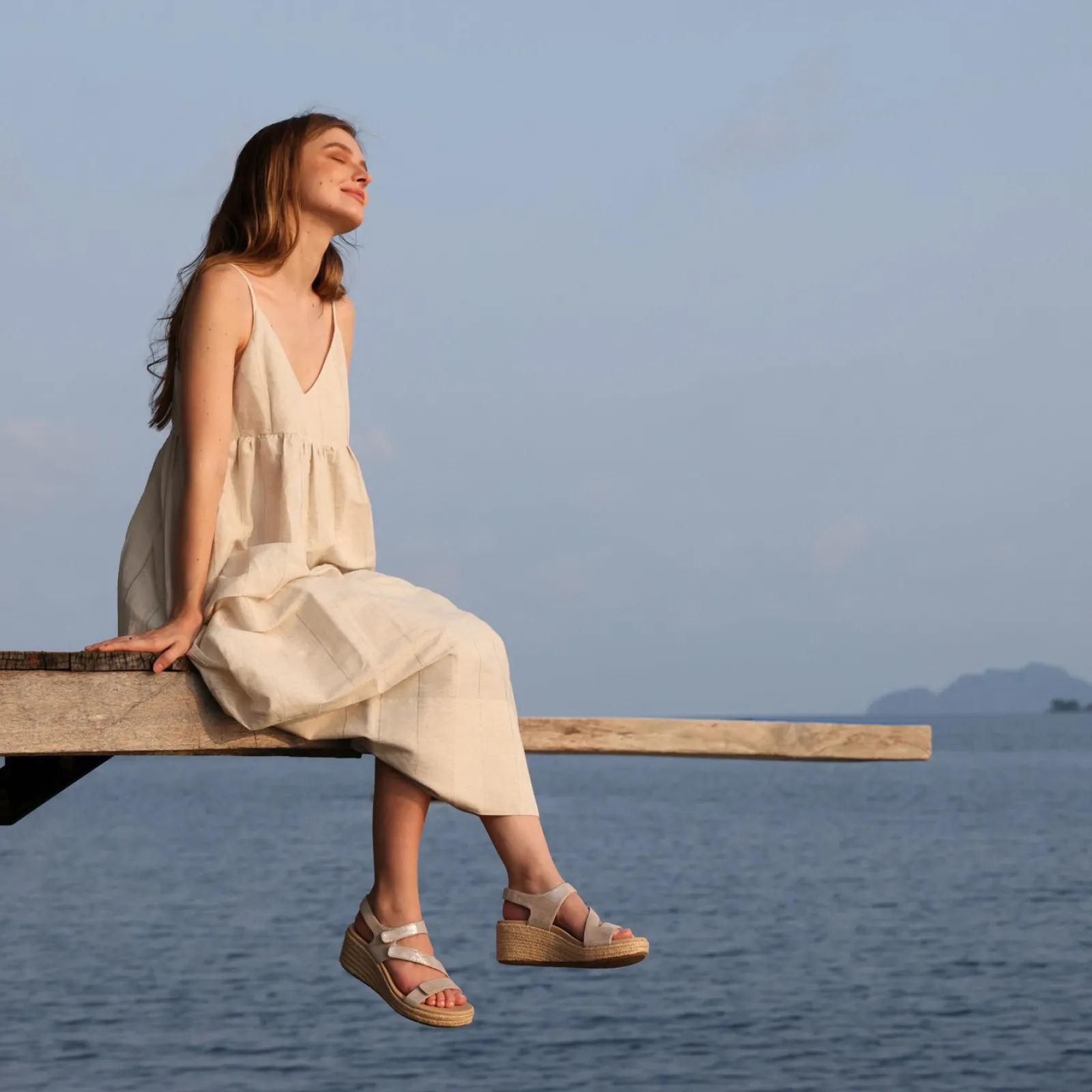 Online Riviera Adjustable Sandal Women Adjustable Strap|Walking Shoes