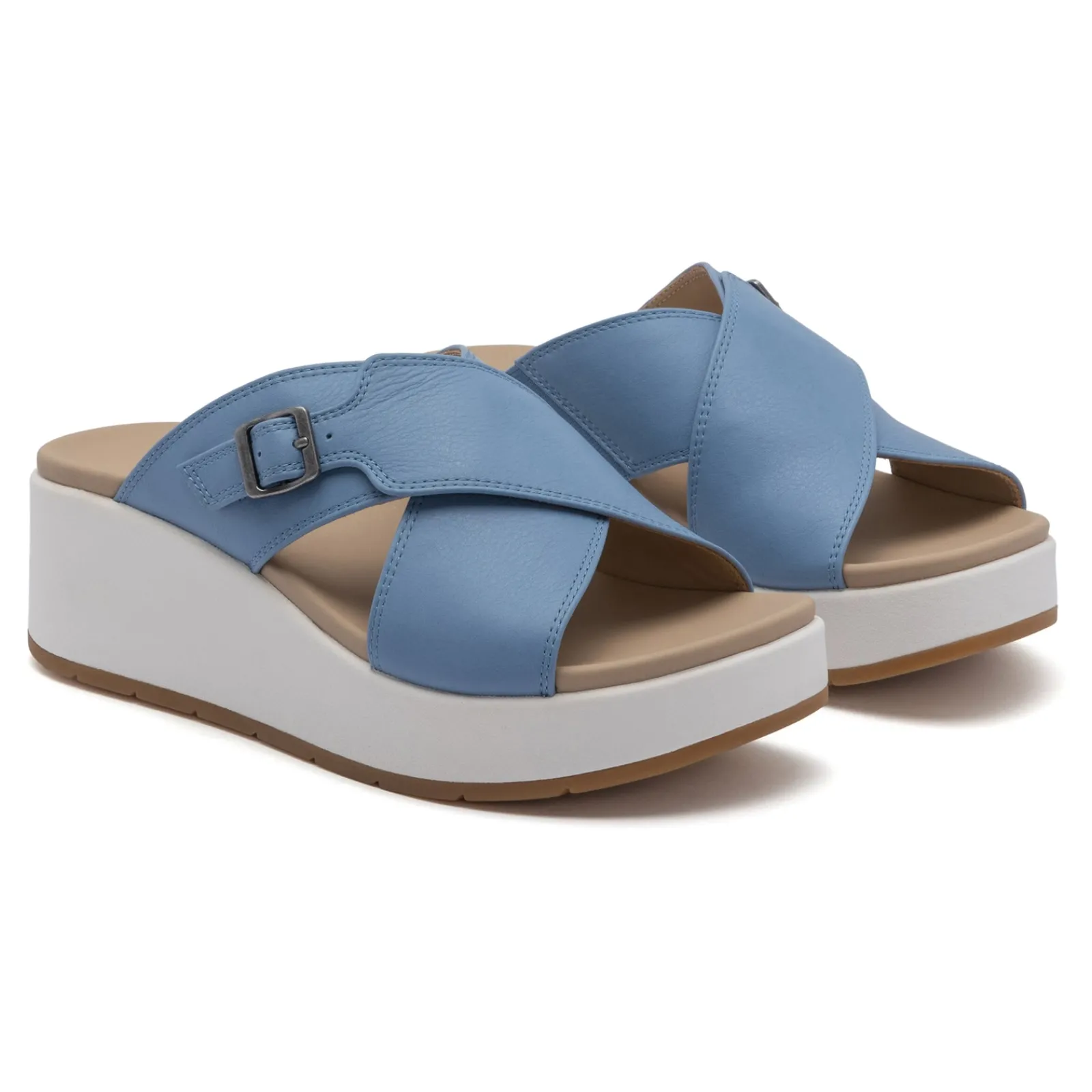 New Solstice Cross Slide Women Adjustable Strap|Walking Shoes