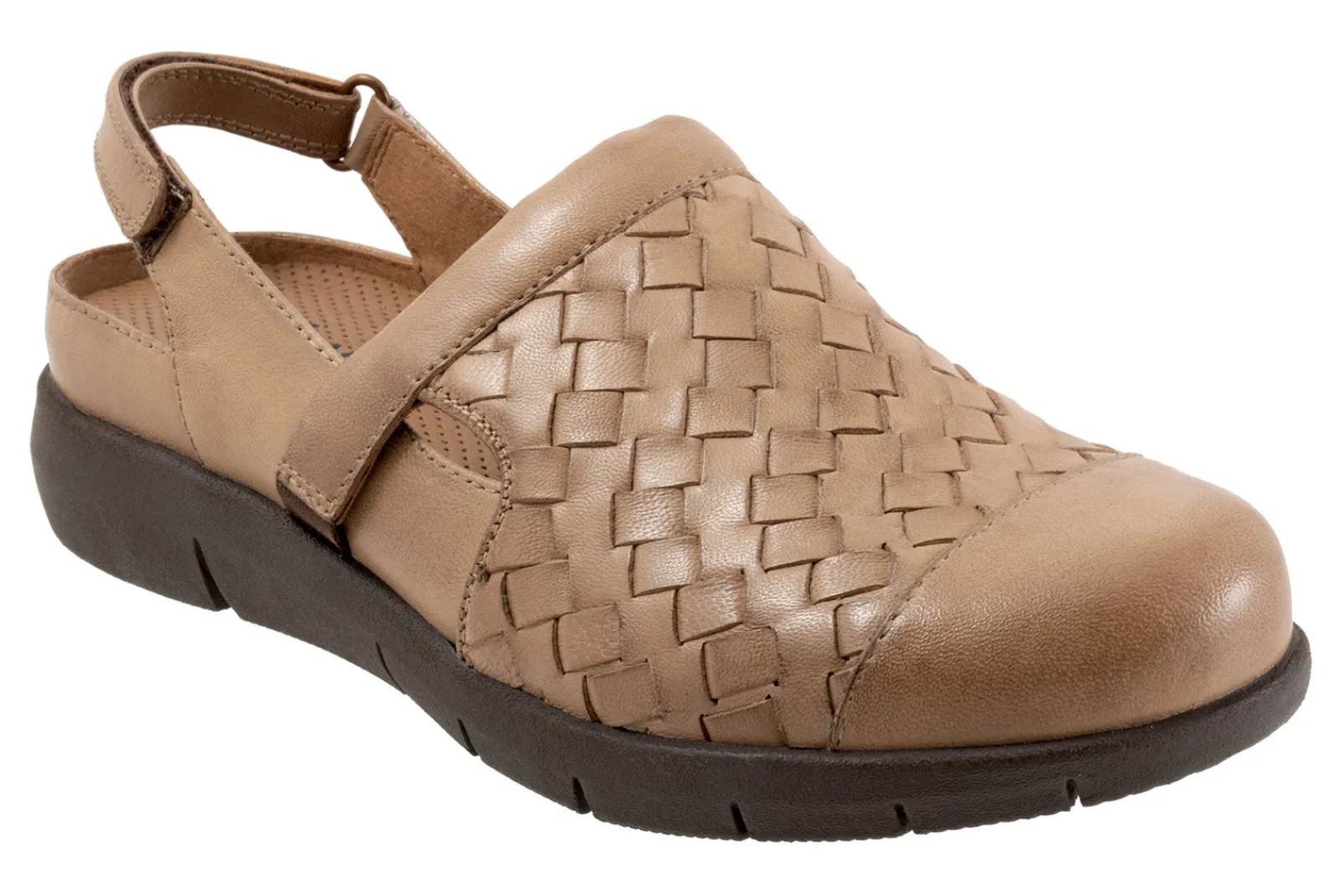 New Salina Woven II Women Adjustable Strap|Slip Ons