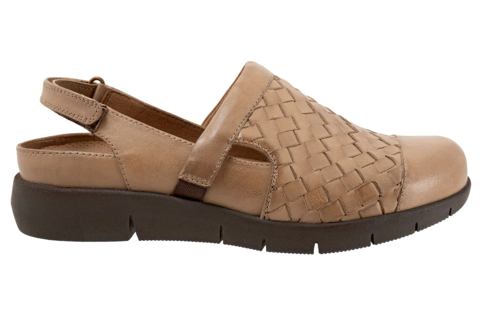 New Salina Woven II Women Adjustable Strap|Slip Ons