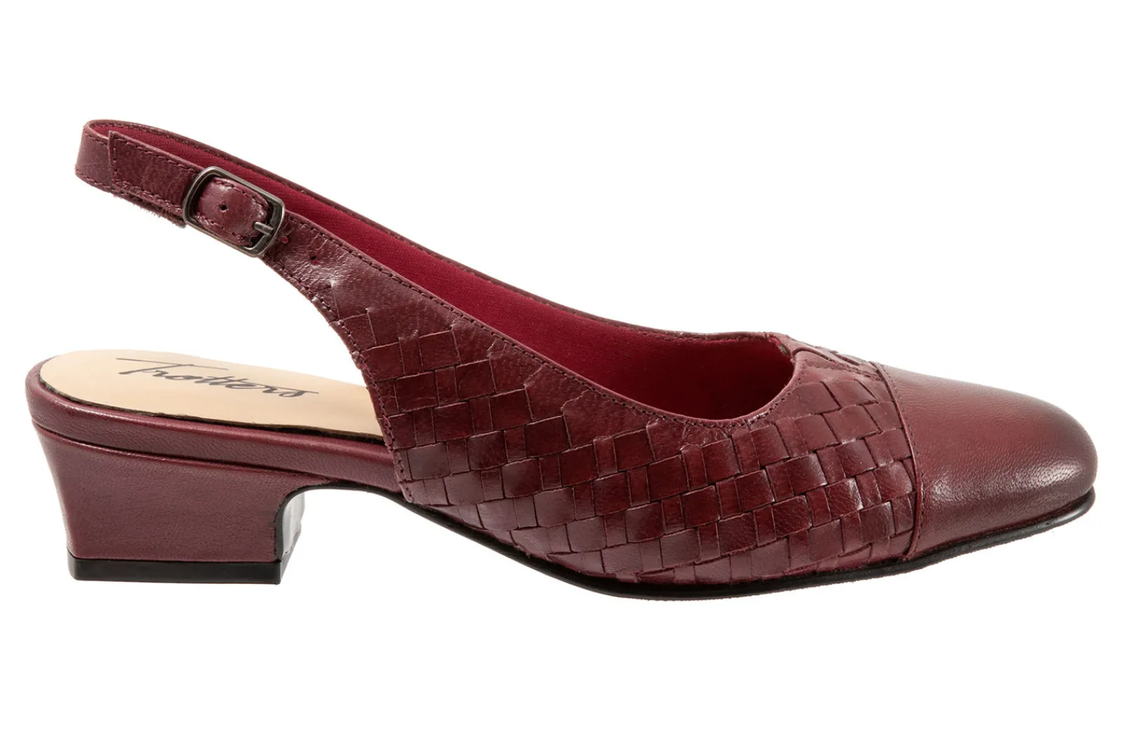 Fashion Dea Woven Women Dress Shoes|Adjustable Strap