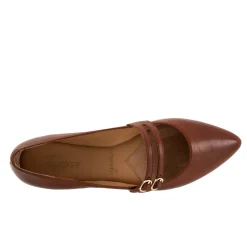 Hot Emerald Women Mary Janes|Adjustable Strap