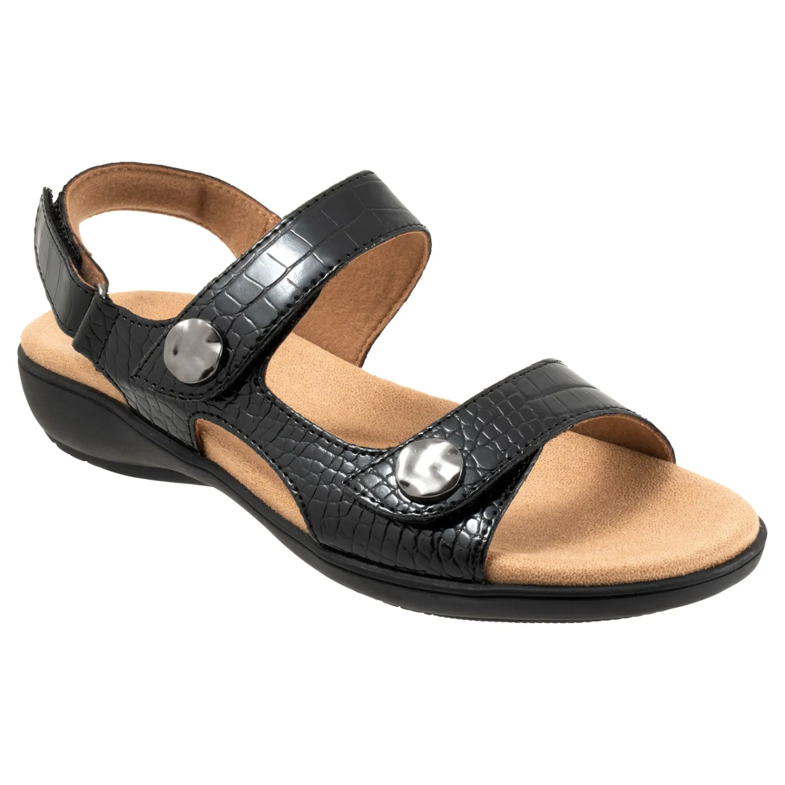 Online Romi Croco Women Adjustable Strap|Sandals
