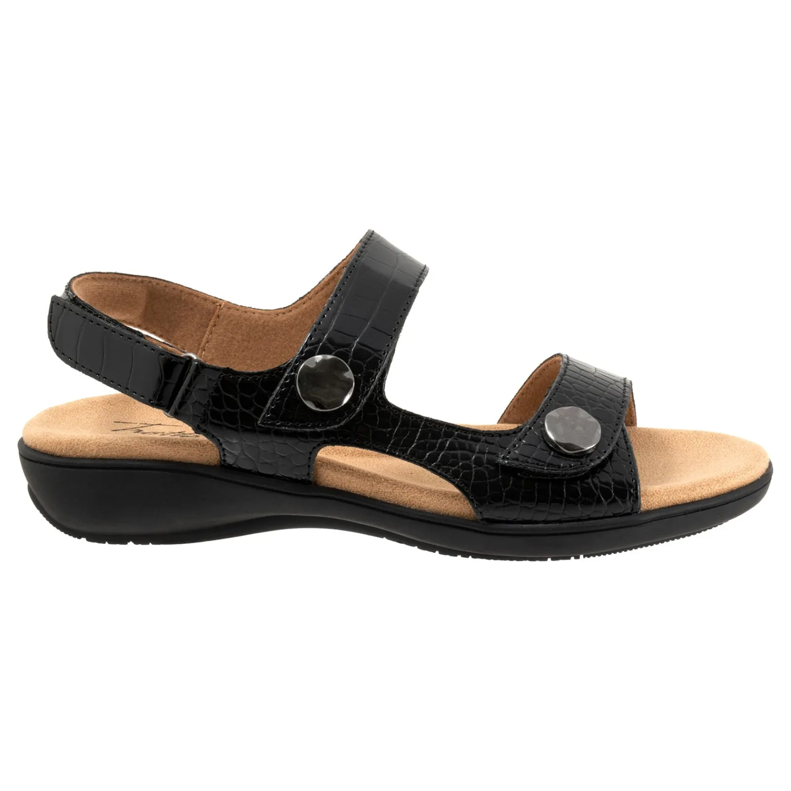 Online Romi Croco Women Adjustable Strap|Sandals