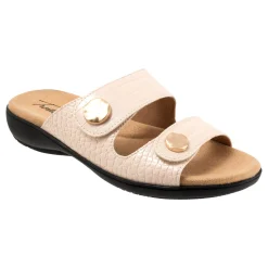 Outlet Ruthie Croco Women Adjustable Strap|Slip Ons