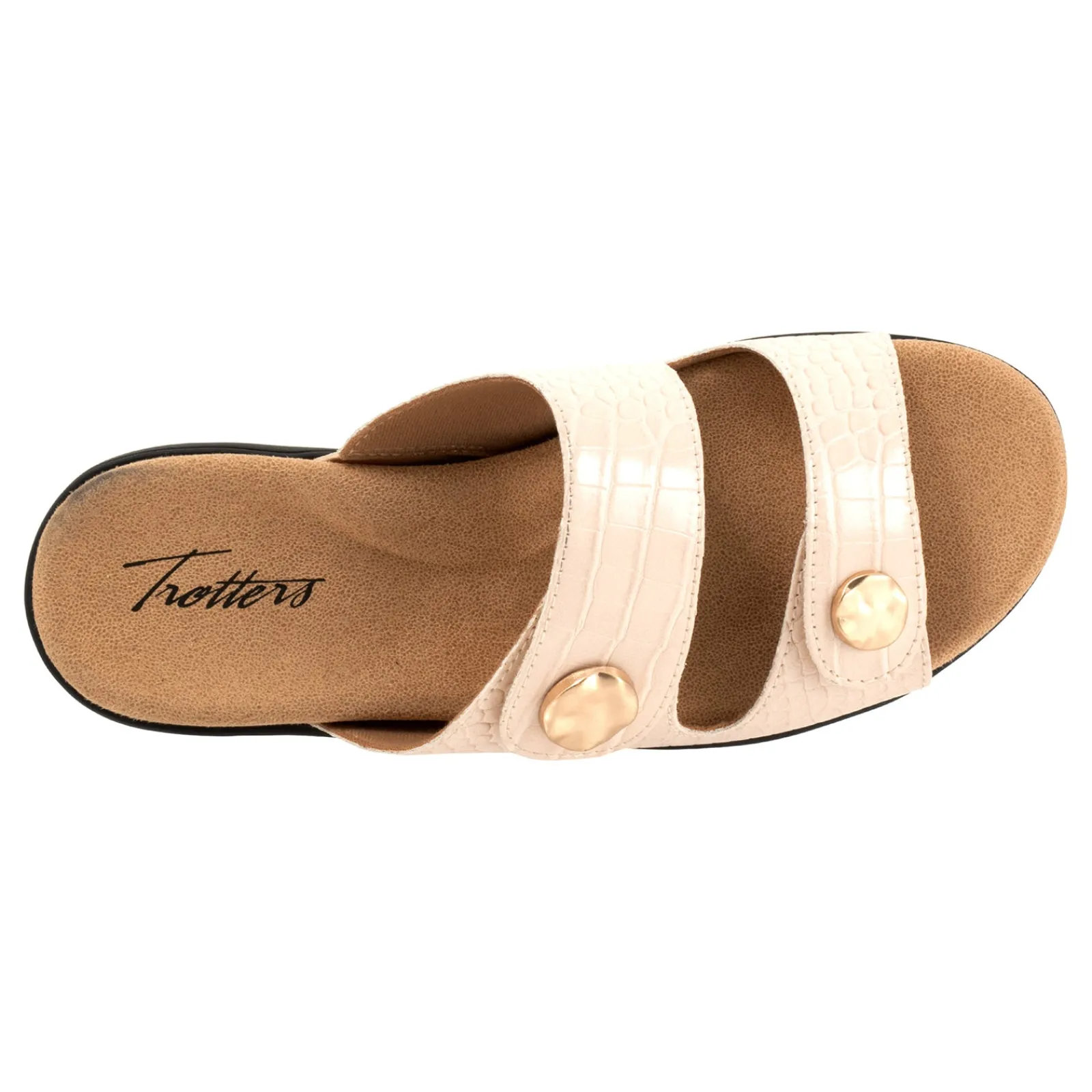 Outlet Ruthie Croco Women Adjustable Strap|Slip Ons
