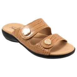 Clearance Ruthie Croco Women Adjustable Strap|Slip Ons