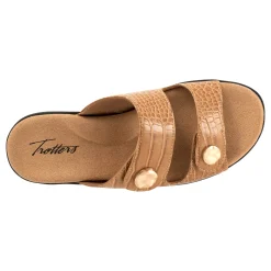 Clearance Ruthie Croco Women Adjustable Strap|Slip Ons