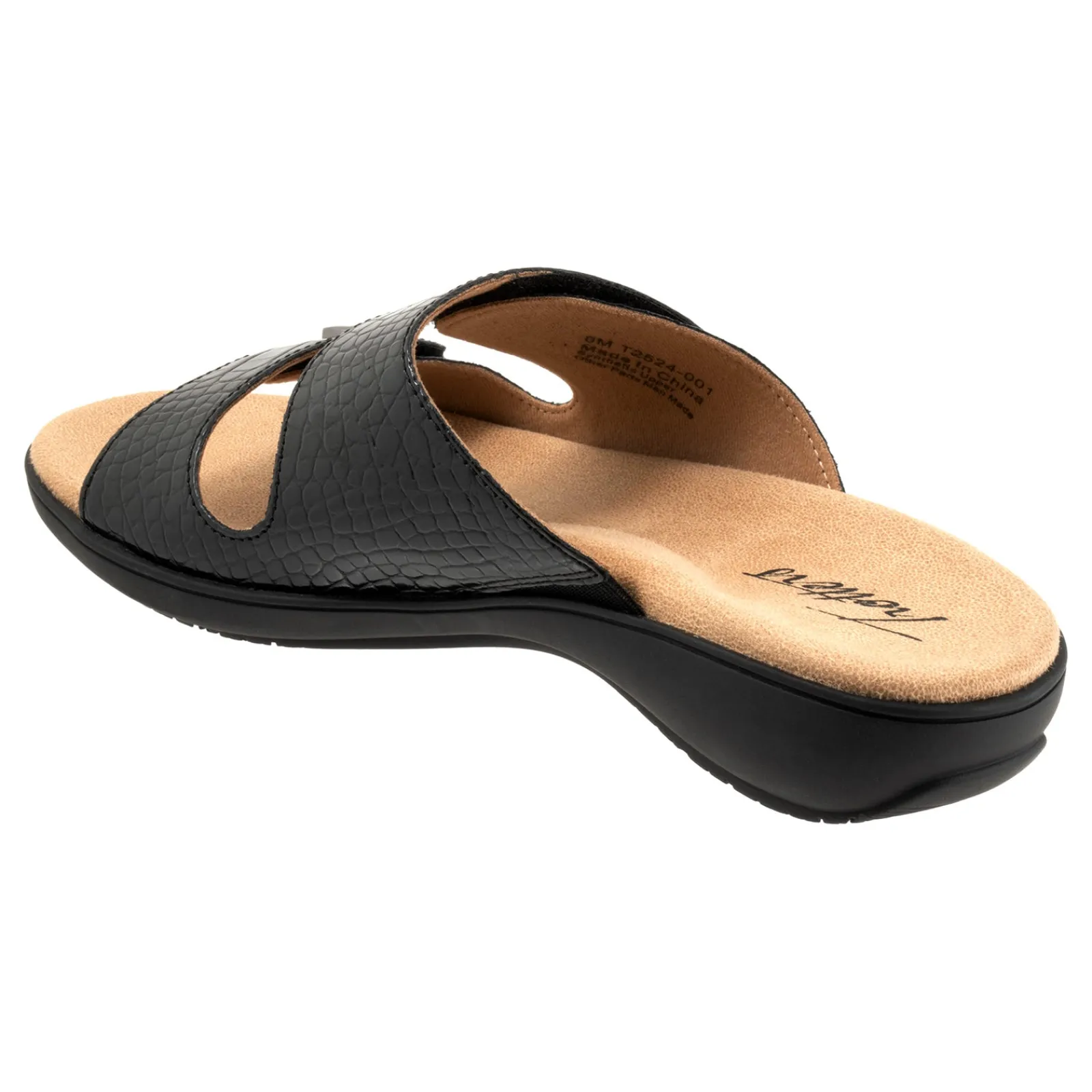 Outlet Ruthie Croco Women Adjustable Strap|Slip Ons